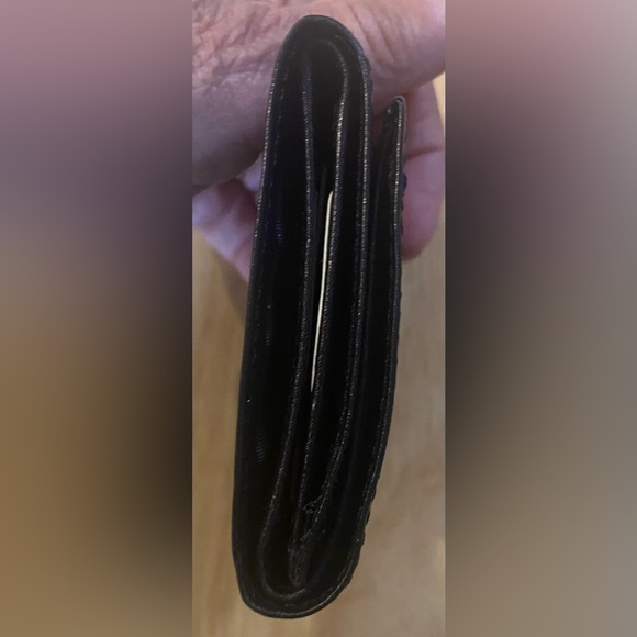 CHRISTIAN DIOR Vintage Black
Leather Wallet Very Good Vintage Condition - Picture 13 of 16